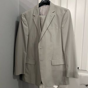 Jos. A Bank Khaki Suit